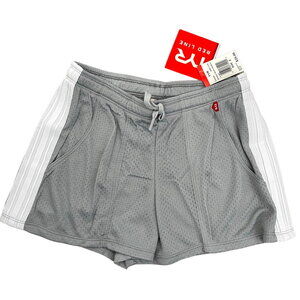 Tyr Red Line Womens Mesh Shorts with Pockets FMS5A Grey Nylon - Size Small - $25